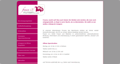 Desktop Screenshot of frauen-ev.de